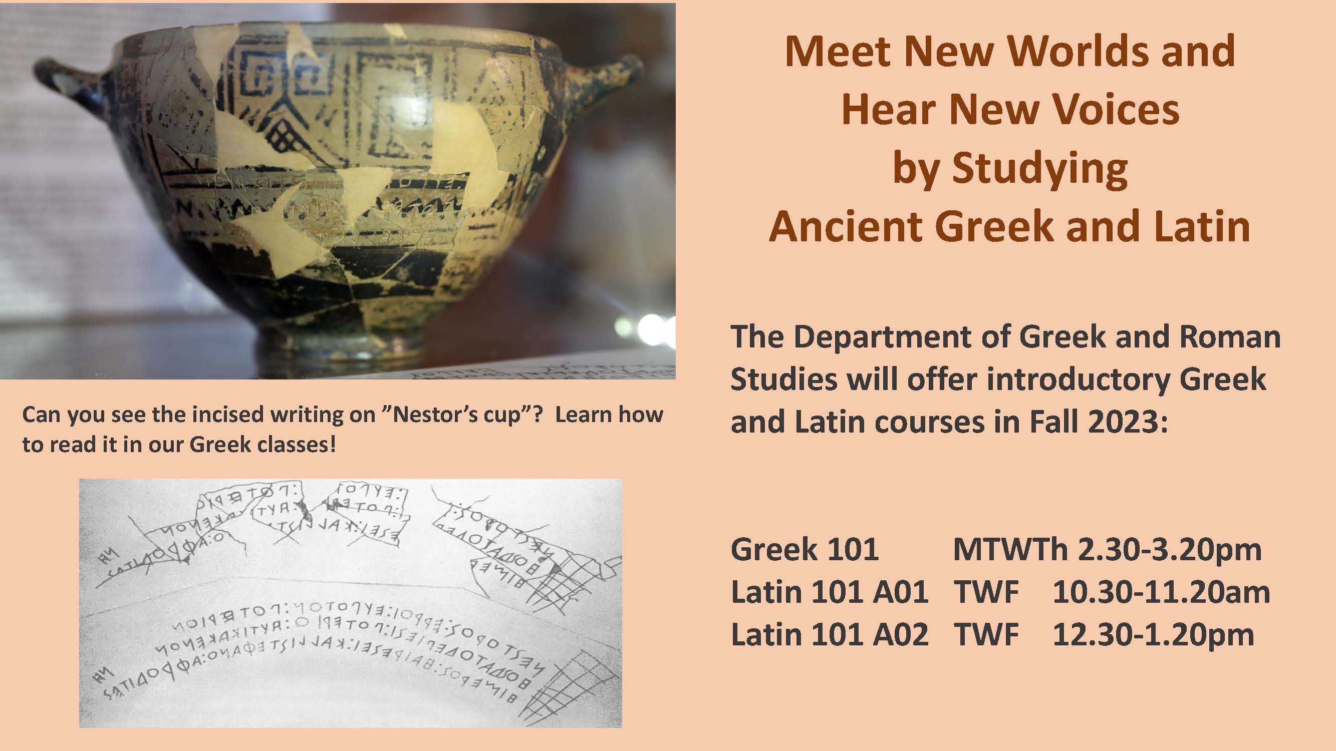 STUDY and LEARN Ancient Greek and Latin